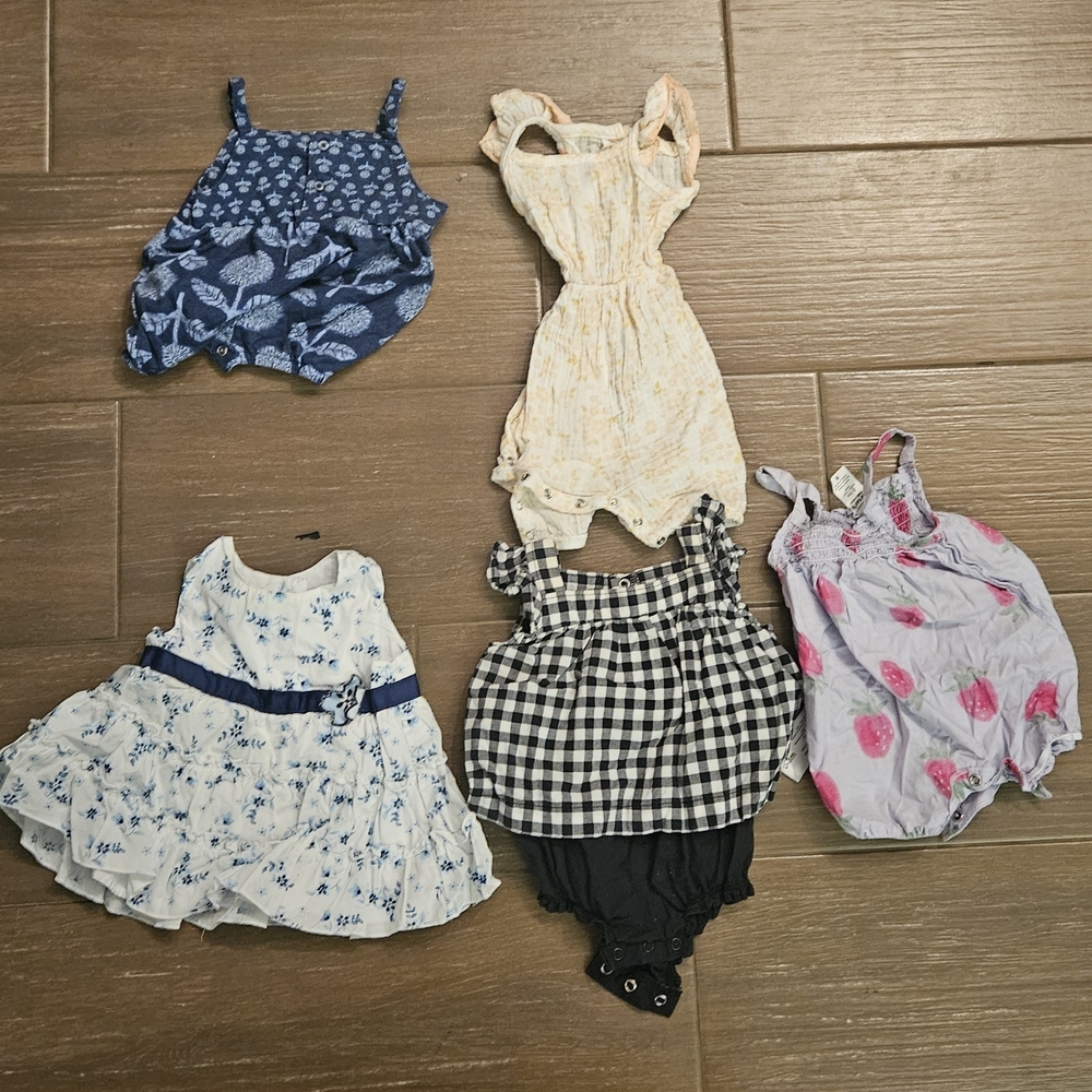 Assorted Baby Rompers Set